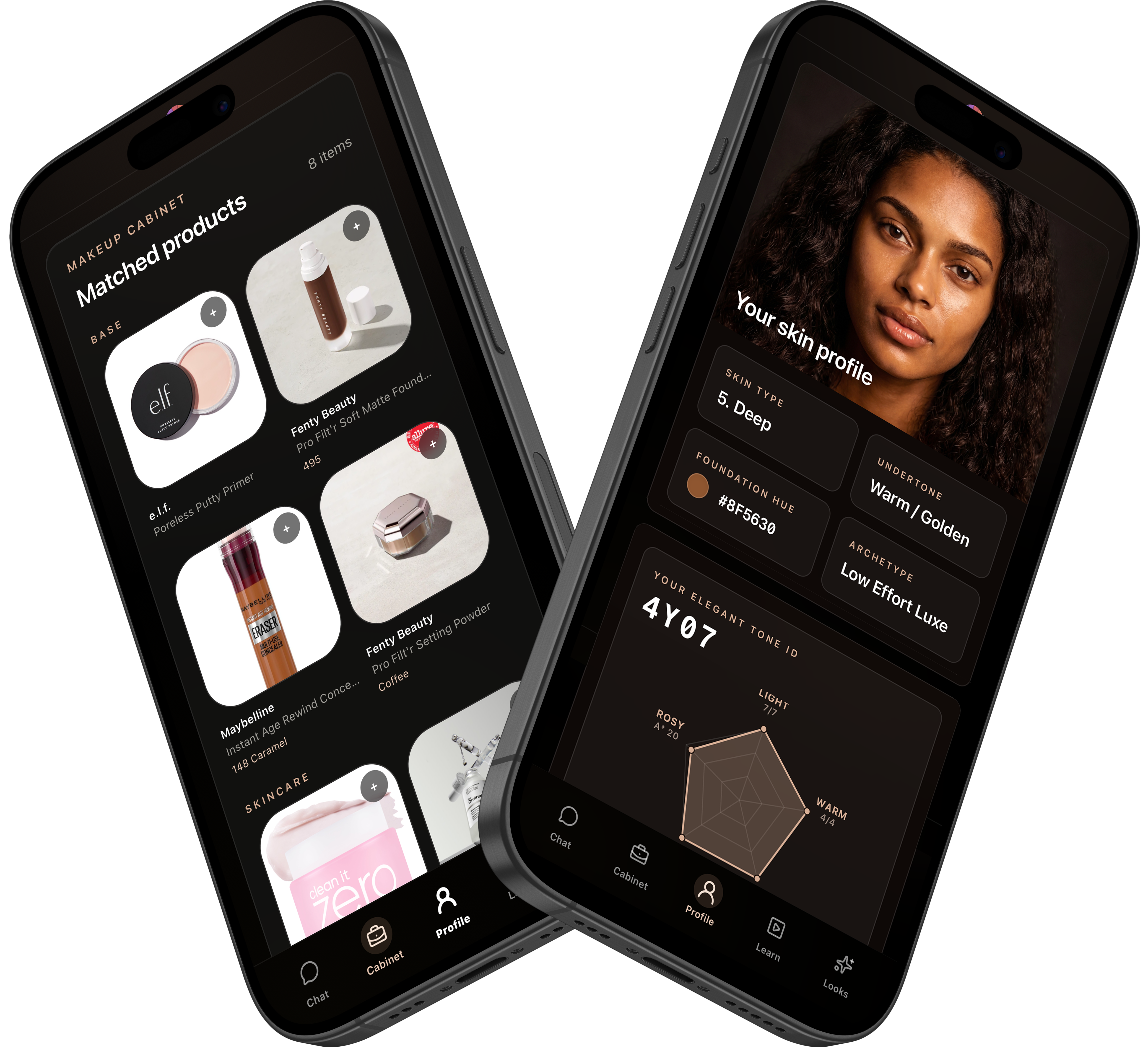 Elegant app, profile and sign-in